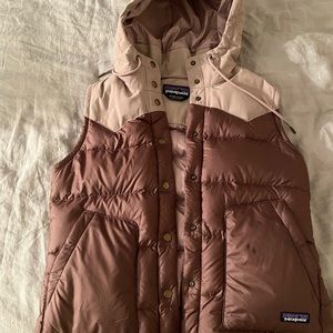 Patagonia women’s hooded down vest